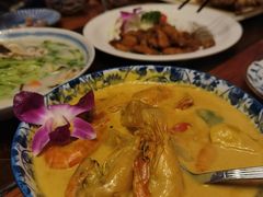 黄咖喱大虾-上楼私房菜(院士路店)