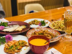 蒜蓉铁板虾-甄花精致料理自助(城市阳台店)