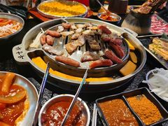 韩式烤肠-哈哈碳都·牛肋条无限自助烤肉(台江万达店)