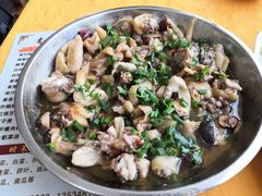 冬菇蒸鸡-香江农家乐饭店