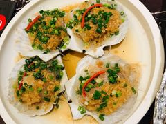 蒜蓉粉丝蒸扇贝（一片）-新白鹿餐厅(爱琴海购物中心店)