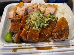 脆皮烧肉拼烧鹅饭 30元-森成美食店(海珠店)