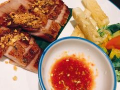 西贡炭烧烤猪颈肉配菠萝-美奈小馆·越南料理(中航城君尚购物中心店)