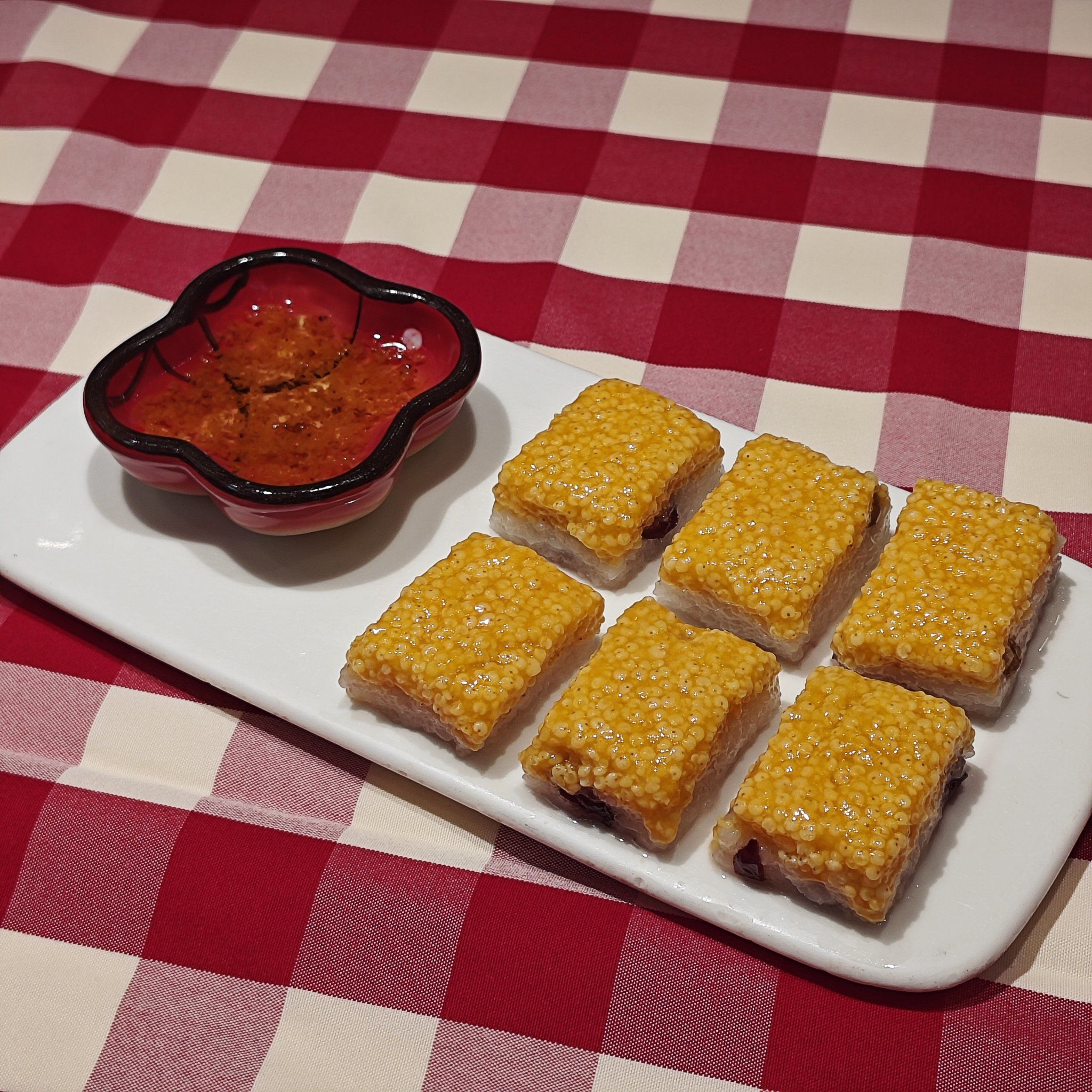 天天领红包 西贝最喜欢吃的就是黄米凉糕!