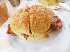 猪扒菠萝包-渔记茶餐厅(渔村店)
