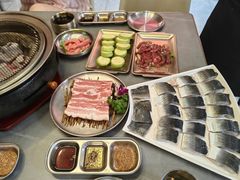 -围炉肉舍•炭烤活鳗•丹东海鲜烤肉(步行街店)