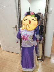 -后宫·古装汉服京剧儿童亲子全家福摄影