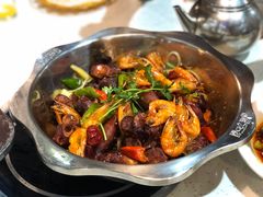 酱香蹄花虾锅-杨记大丰收鱼庄(国贸店)