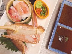 螃蟹刺身-蟹道乐(道顿堀本店)