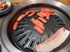 -明洞阿姨·韩式酱蟹烤肉·创意料理(三元桥店)