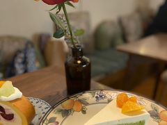斑斓芒果奶油蛋糕-竹子咖啡bamboo coffee