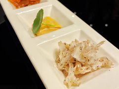 餐前冷菜三格碟-上海苏宁宝丽嘉酒店·嘉府壹号中餐厅