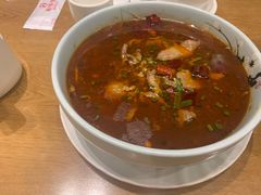 水煮滑牛肉-粤仔湾砂锅粥(滨湖万达店)