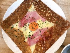 巴黎火腿鸡蛋芝士蘑菇可丽饼-RAC BAR(安福路店)