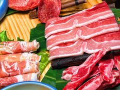 -明洞阿姨·韩式酱蟹烤肉·创意料理(三元桥店)