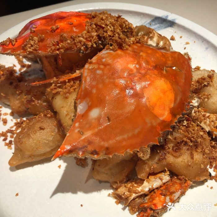 汉舍中国菜馆(丁香路店)-避风塘梭子蟹-菜-避风塘梭子蟹图片-上海美食