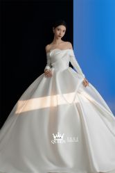 点击看大图 -艾拉·女王婚纱礼服馆