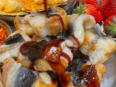 -围炉肉舍•炭烤活鳗•丹东海鲜烤肉(步行街店)