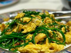 沙葱炒鸡蛋-阿里疆Alijiang·丝路美食·异域风情·清真(长楹天街店)