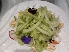 秘汁西芹桃仁-7号院家宴.烧鸽子(门头沟店)