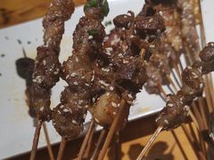 烤羔羊肉串-木屋烧烤(坂田天安云谷店)