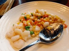 鸡豆米炒河虾仁-镇江苏宁万豪酒店-苏筵中餐厅