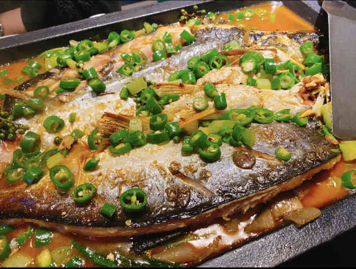 夯鱼烤鱼(567漫天地店)-"为啥第二次去没有第一次吃好吃呢 不过还是.