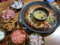 蹄花鸳鸯锅-楠火锅(龙阳广场店)
