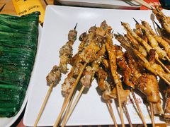 烤羔羊肉串-木屋烧烤(双榆树店)