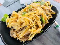 凉拌鸡肾土豆丝-黄师奶甜品店
