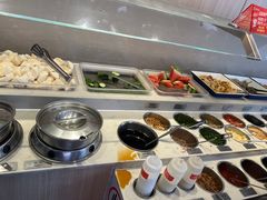 自助调料区-海底捞火锅(奥体南路店)
