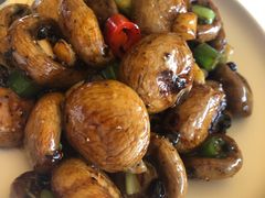 头抽干烧鲜白蘑-北京厨房(西安SKP店)