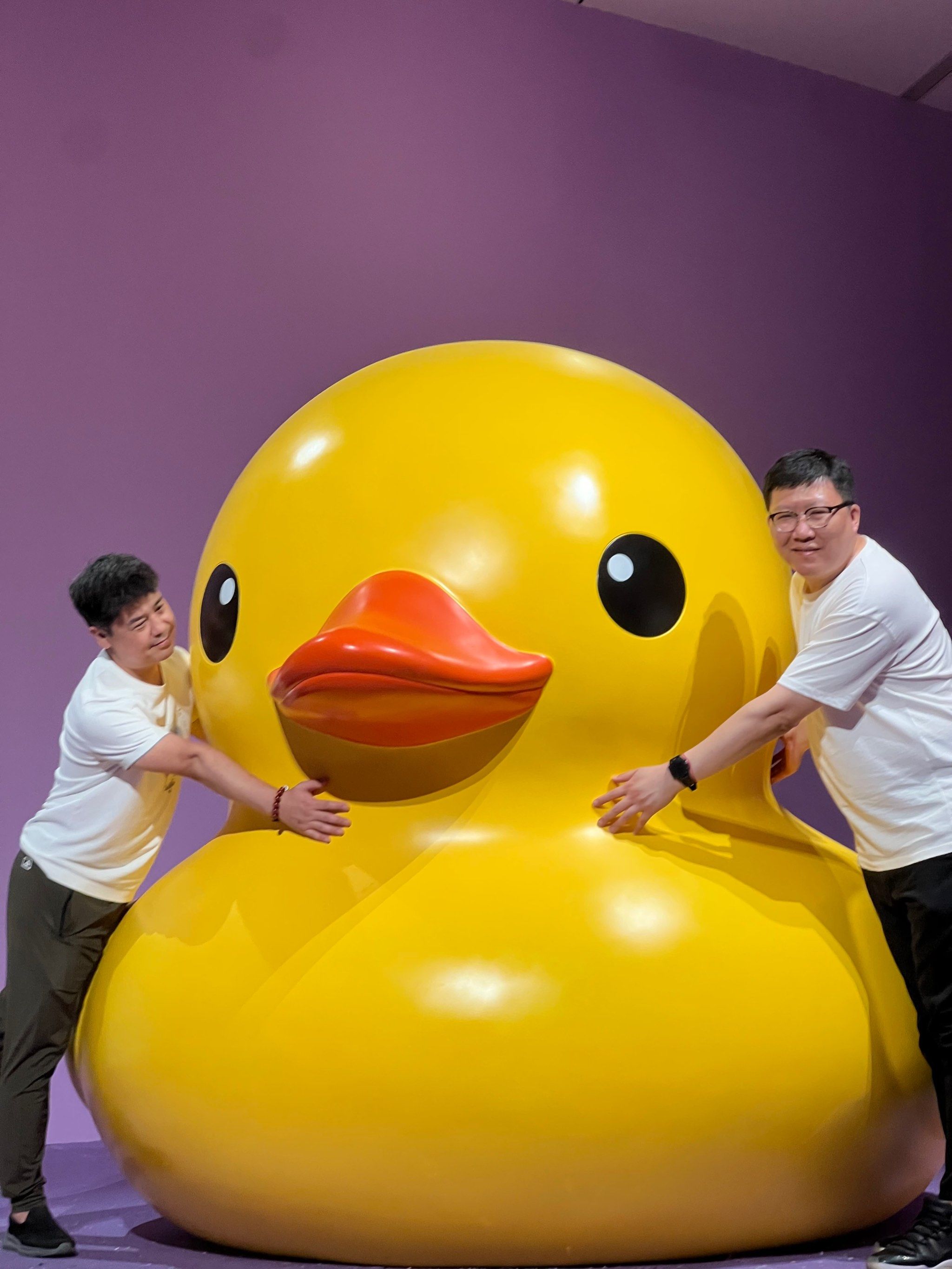 大黄鸭自由 艺术自由