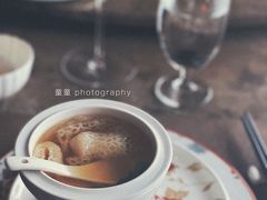 瑶柱菜胆炖竹笙蛋-三利音·浦之舟(滨江大道店)