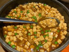 蟹粉石锅豆腐-老头儿油爆虾(金鹰世界店)