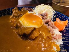 温泉蛋牛肉咖喱饭-醉虎传(南锣鼓巷店)