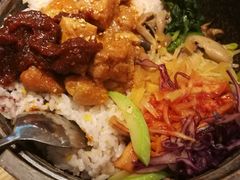 鸡腿肉石锅拌饭-犟牛家·榴莲烤肉(五棵松店)