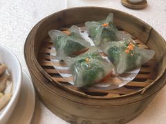 鲜虾菠菜饺-太子园林酒家