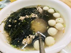 龙须菜鱼丸汤-众味海鲜大排档·活海鲜·潮汕味(南澳店)