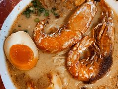 社长原汤拉面双虾双蛋-雷门拉面店(新光天地店)