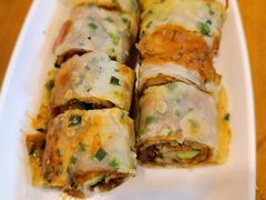 葱饼卷牛肉-台北楚楚园馅饼粥(虹桥南丰城店)