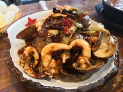 辣炒鸟贝-老姑砂锅·烧烤天津菜(体北道店)