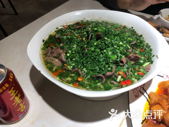 华香楼新派川菜馆(花园路一店)韭菜银丝腰花图片 - 第3张