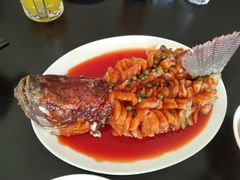 松鼠罗非鱼-老巴刹新加坡餐厅