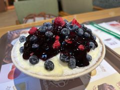酸奶蓝莓雪冰-劳顶笨咖啡(丽水宜家店)