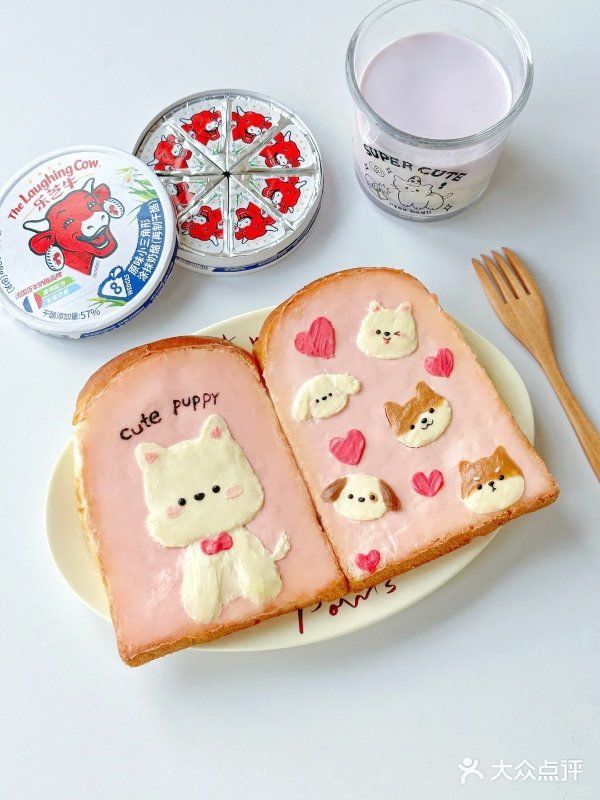 圣诞美食 🧀奶酪吐司🍞附教程