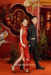 -禾米旗袍妈妈装礼服定制(嘉业国贸店)