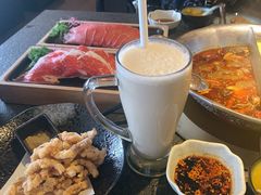 大红袍珍珠奶茶-湊湊火锅·茶憩(和平大悦城店)