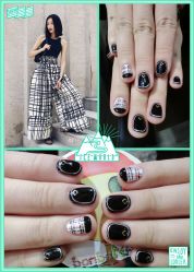 点击看大图 糖果指甲造型-光SPA科技美肤