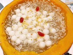 南瓜酒酿小圆子-玫瑰厅上海菜(兴国路店)